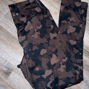 Balance Athletica Brown Camo Leggings